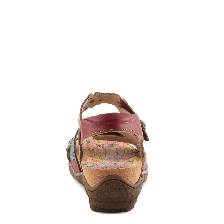 L'Artiste Bethie Multi Velcro Sandals Robin Boutique
