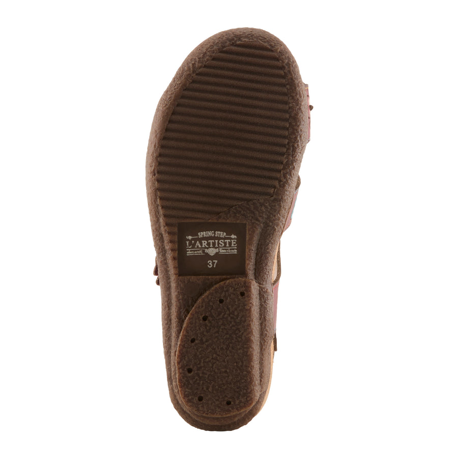 L'Artiste Bethie Multi Velcro Sandals Robin Boutique