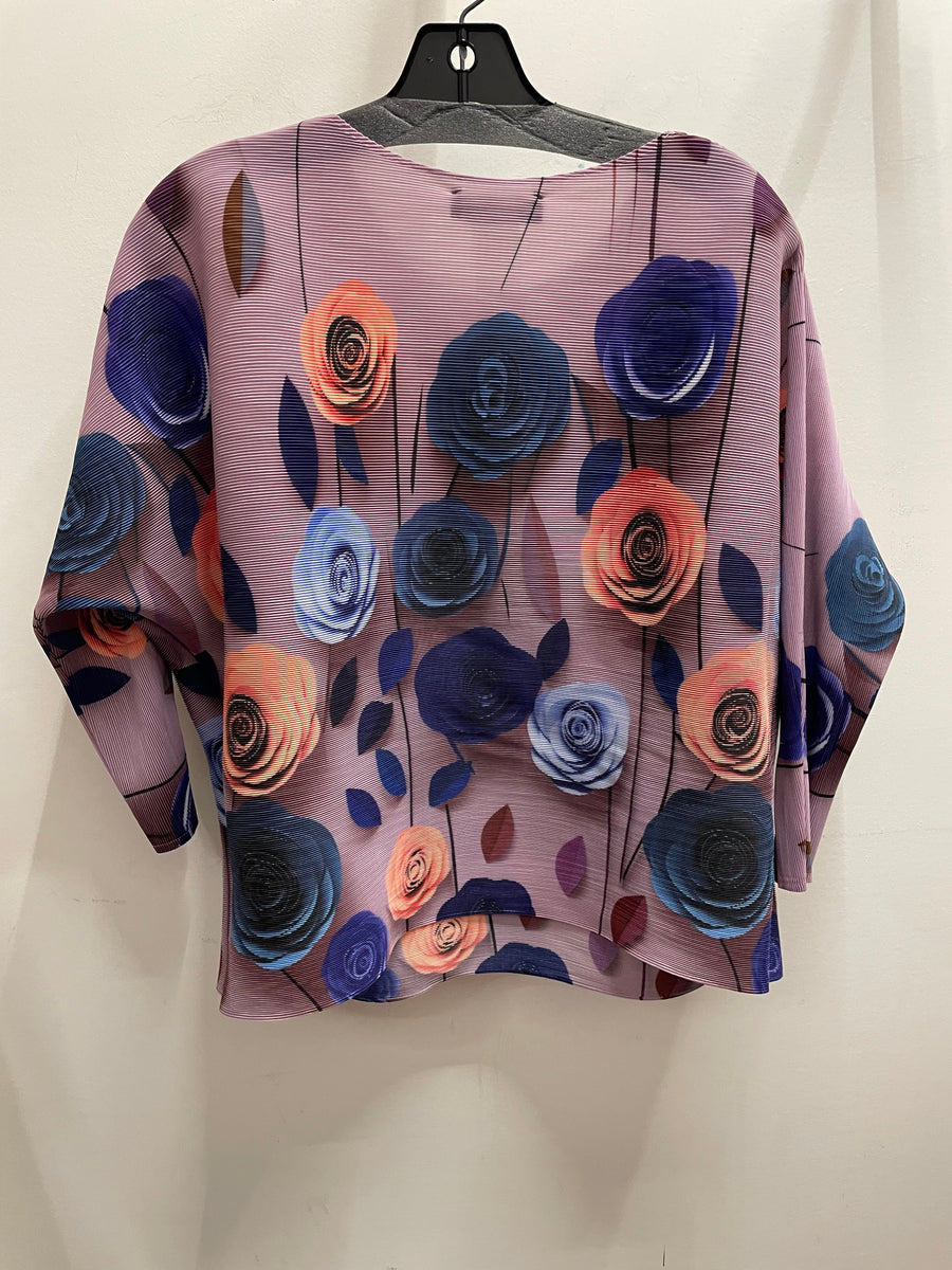 Pleated Rose Top by EllyNDale