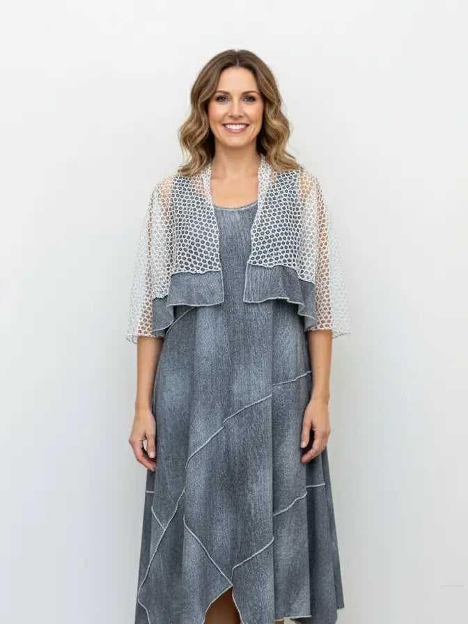 Black Denim Dress by Vine Street 517 Robin Boutique