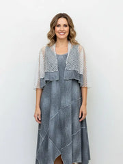 Black Denim Dress by Vine Street 517 Robin Boutique
