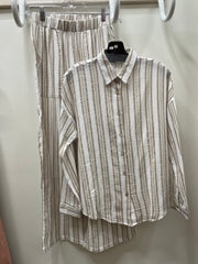 Coastal Chic Gauze Button Top