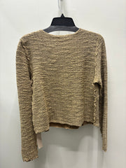 Texture Crop Cardigan by Cut Loose