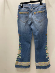 Farrah Flare in Gardenia Foulard Jean by Driftwood