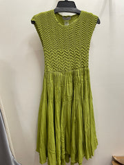 Pleated Cupsleeve Dress by EllyNDale