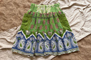 Pareo Kantha Meadow Skirt #148 by Kantha Bae