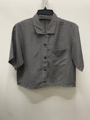 Reworked Flowy Crop Button Down #104