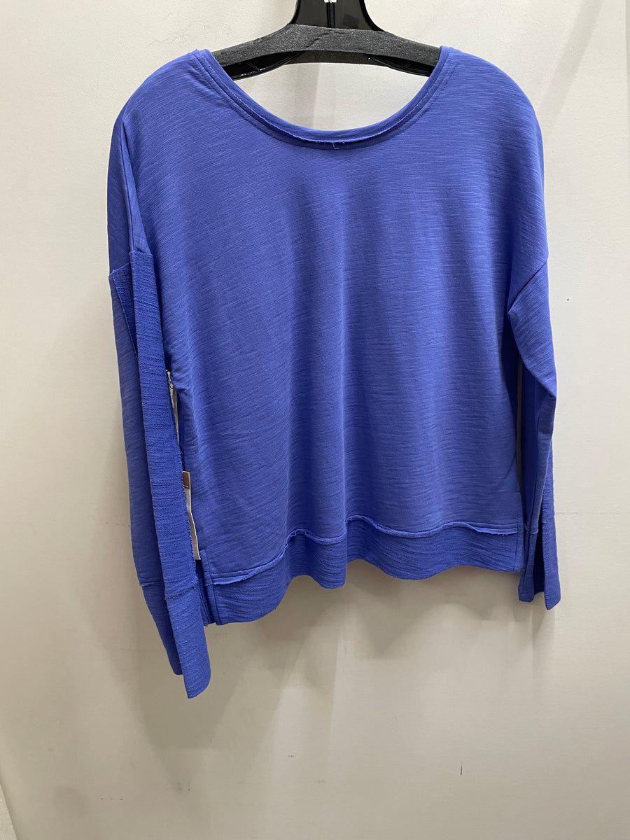 Modal Spandex Terry Front Back Pullover by Escape by Habitat 26836 Robin Boutique