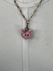 Mini Miss Piggy Necklace by Gina