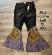 Upcycled Denim Bloomer Bell by Kantha Bae - Robin Boutique-Boutique 