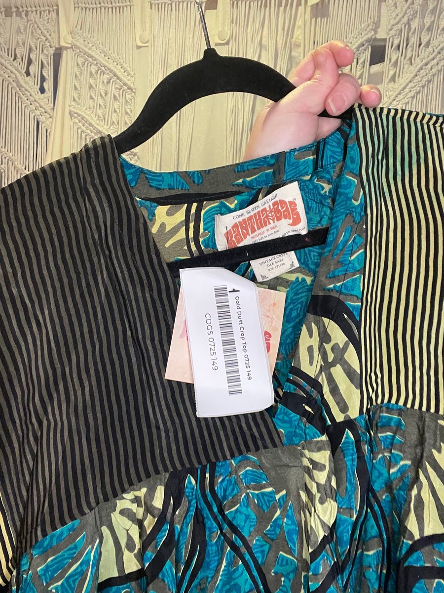 Gold Dust Crop Top #149 by Kantha Bae