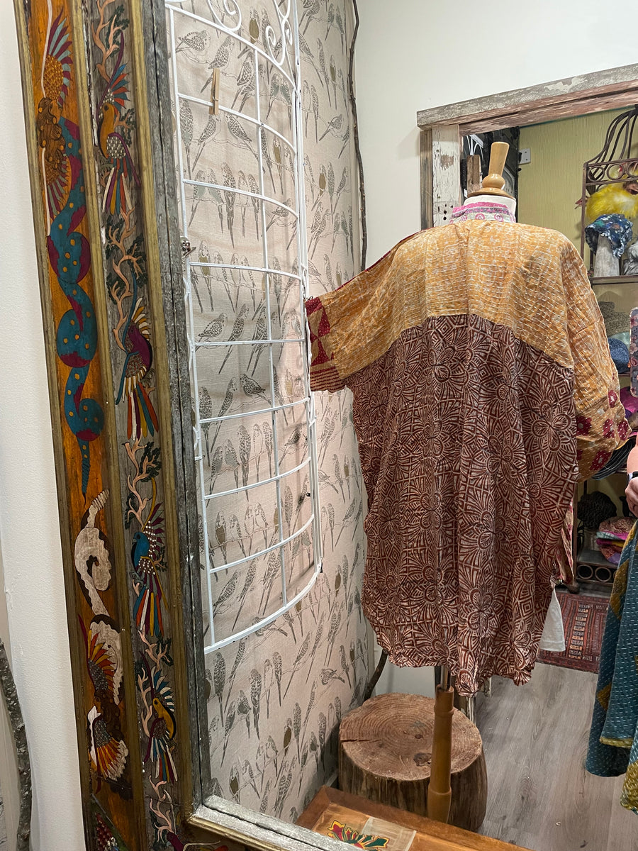 Pareo Kantha Free To Be Button Down #138 by Kantha Bae