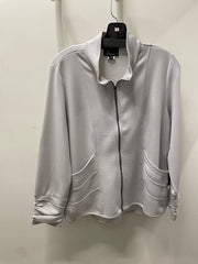 Feather Lux Knit Stitch Jacket by Olivia