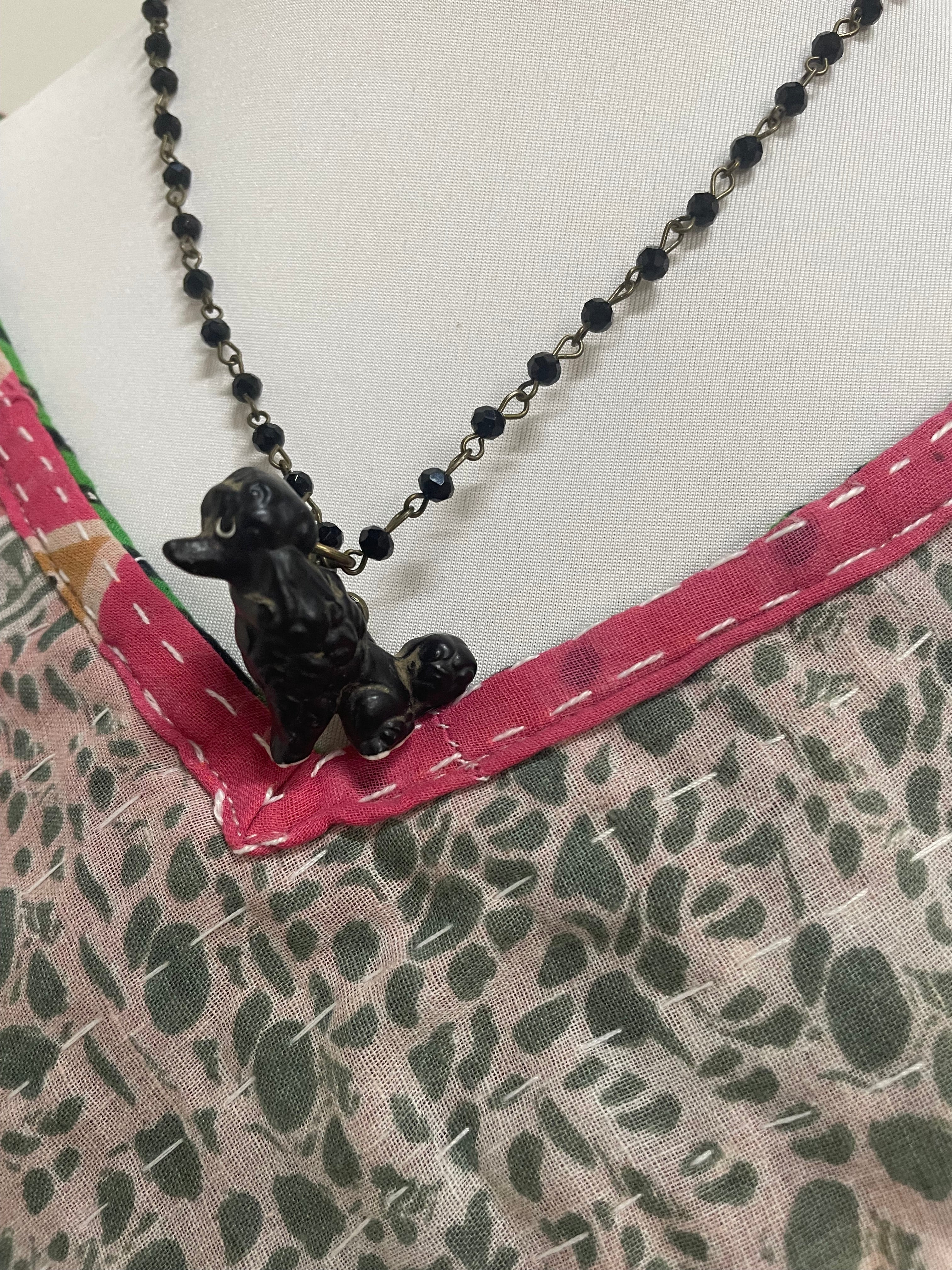 Stella the Poodle Dog Necklace by Gina