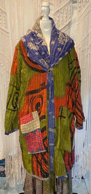 Koverlet Nomad Coat by Kantha Bae Robin Boutique