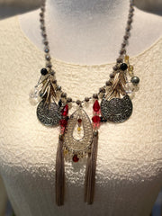 Boho Tassel Necklace by Gina Robin Boutique