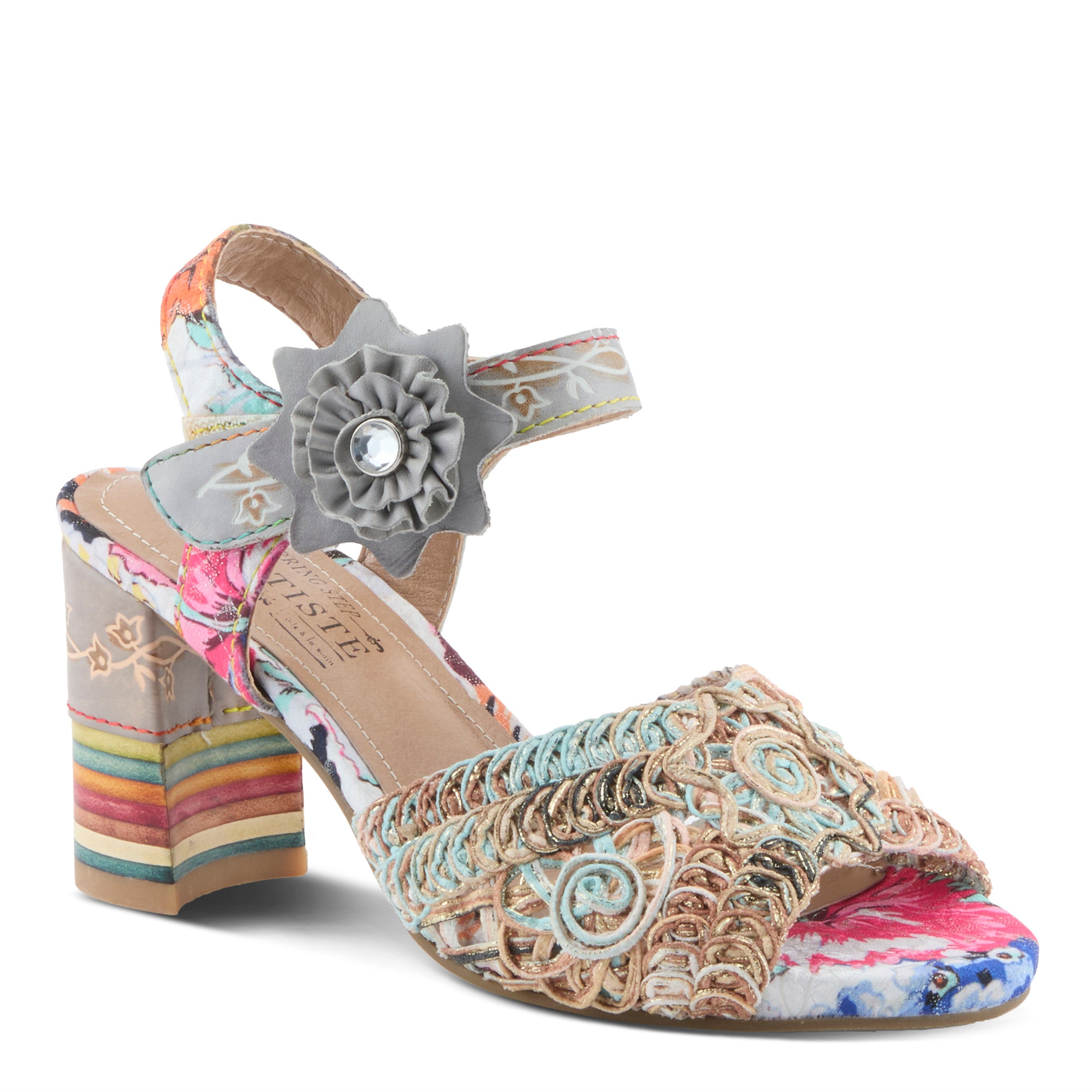 Cosmopleze Sandals by L'Artiste Robin Boutique