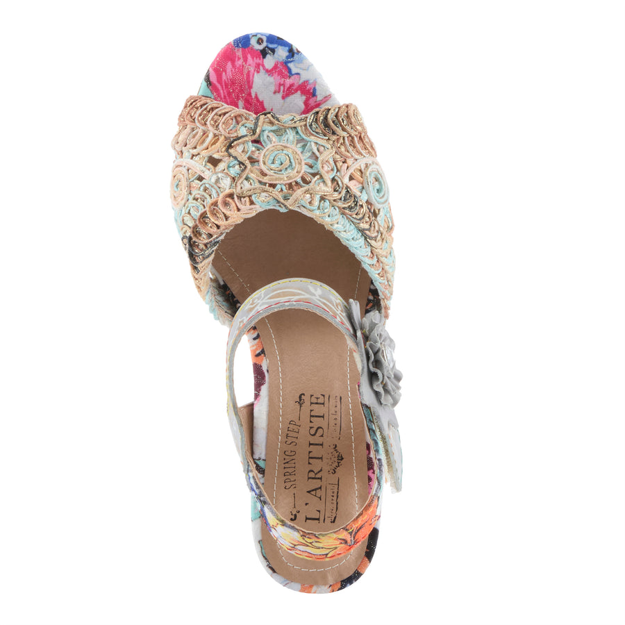 Cosmopleze Sandals by L'Artiste Robin Boutique