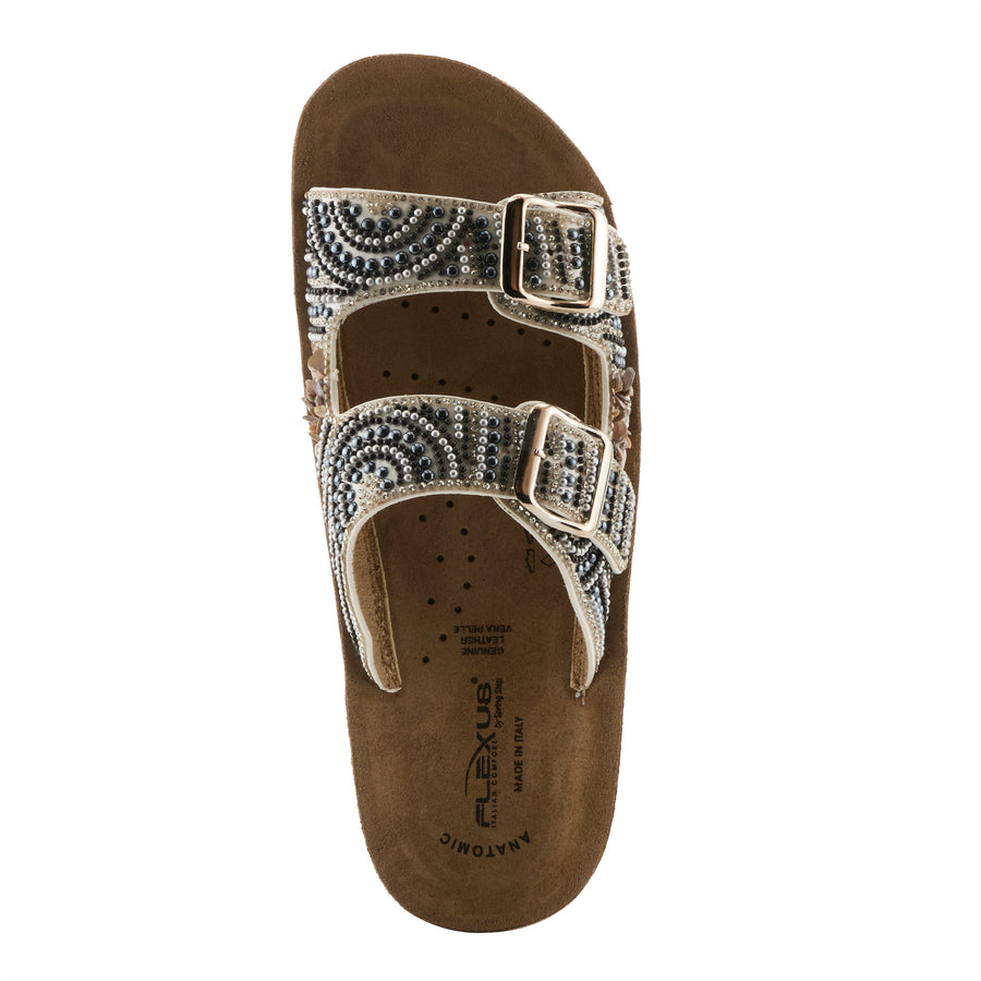 Flexus Cytheria Comfort Beaded Sandals