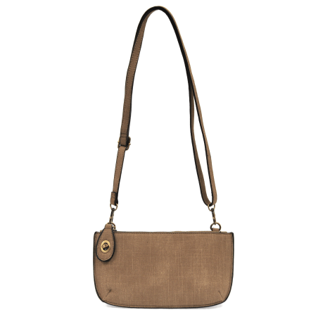 Linen Crossbody Mini Wristlet Clutch - Robin Boutique-Boutique 
