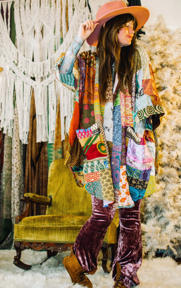 Goddess Free To Be Button Down #116 by Kantha Bae