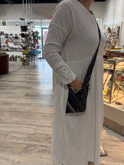 Vintage Tie Crossbody Bag #12