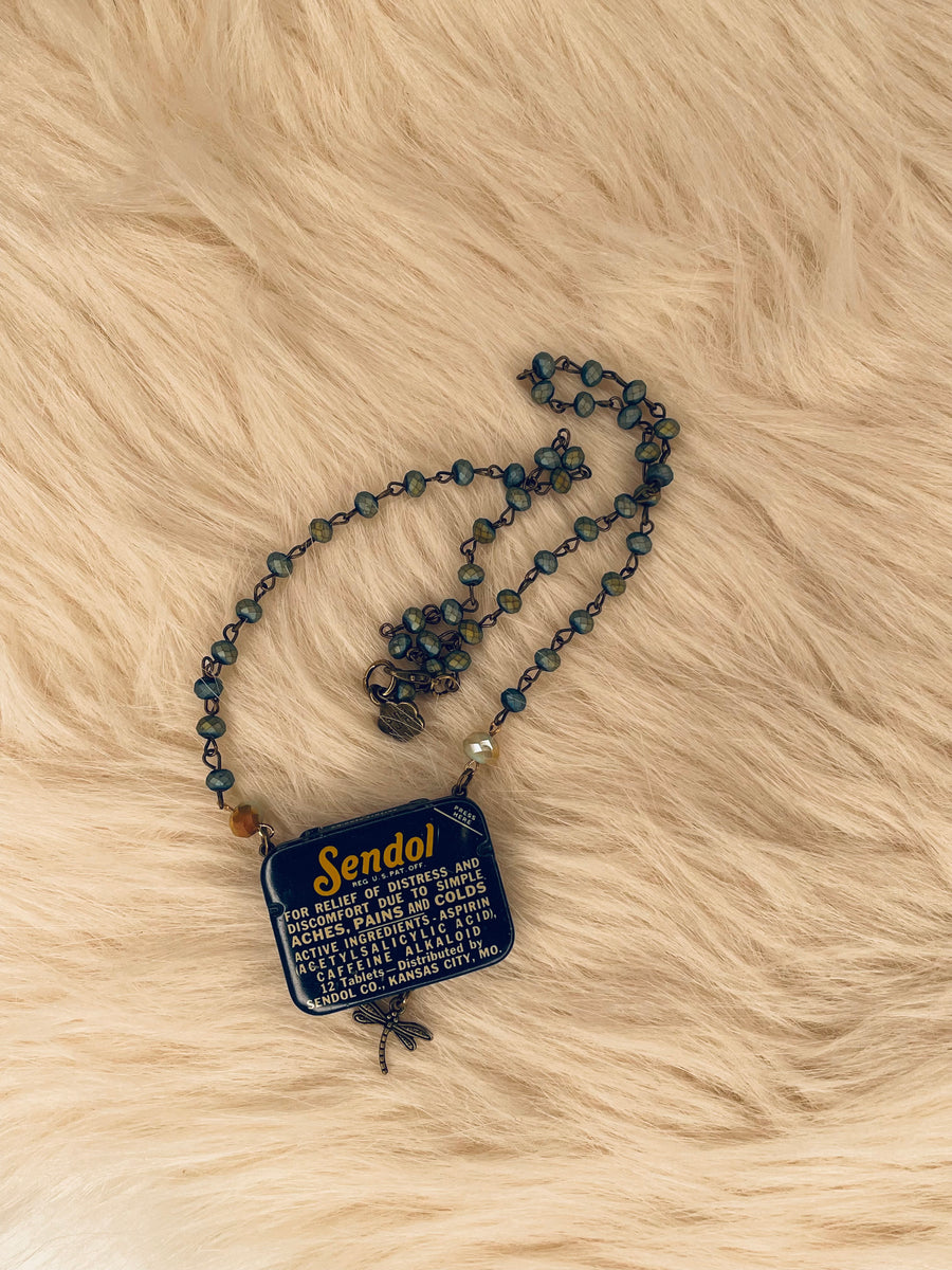 Nutmeg Tin Necklace by Gina