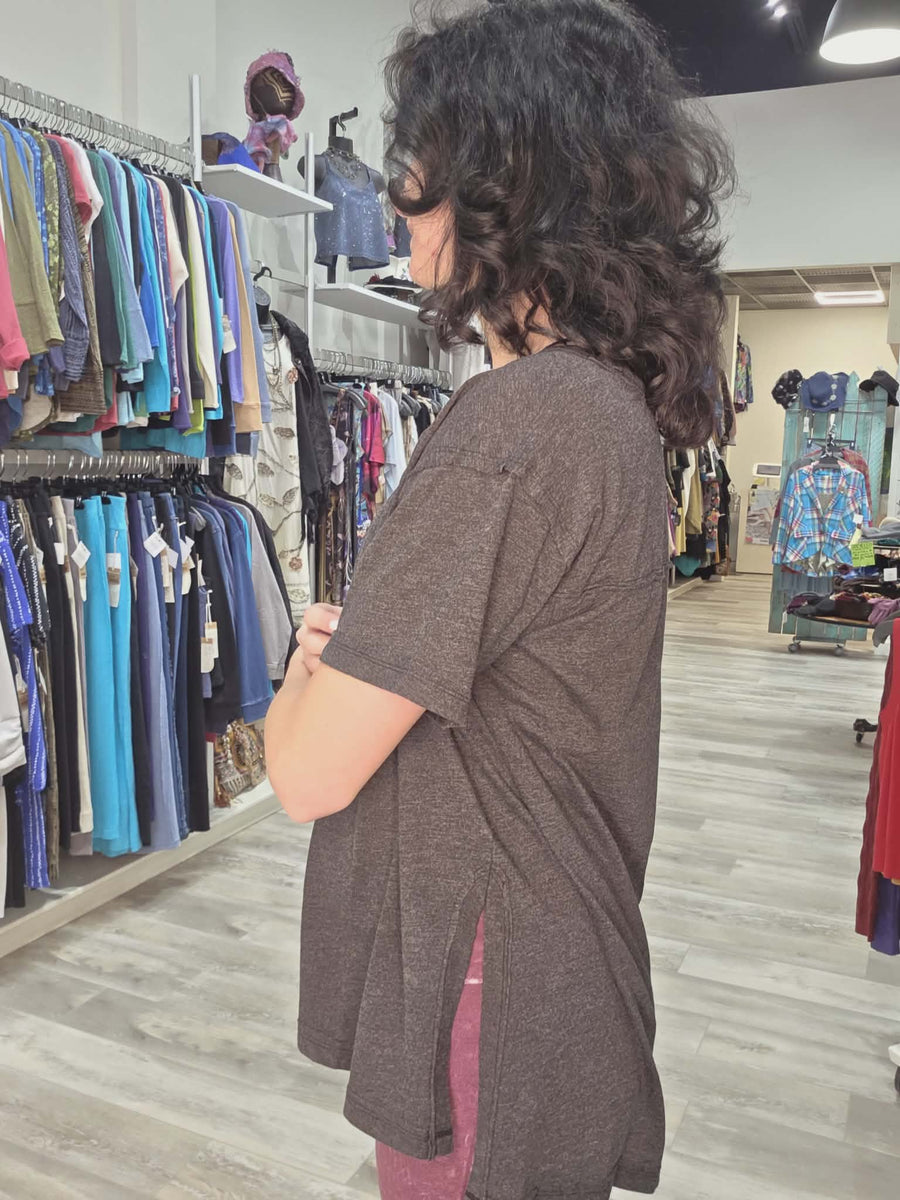 Mineral Washed Short Sleeve Tee by Rae Mode