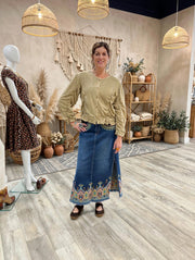 Svetlana Skirt in Canyon Craft by Driftwood Jeans