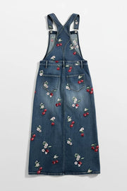 Sarah Overall Dress in Cherry on Top by Driftwood Jeans