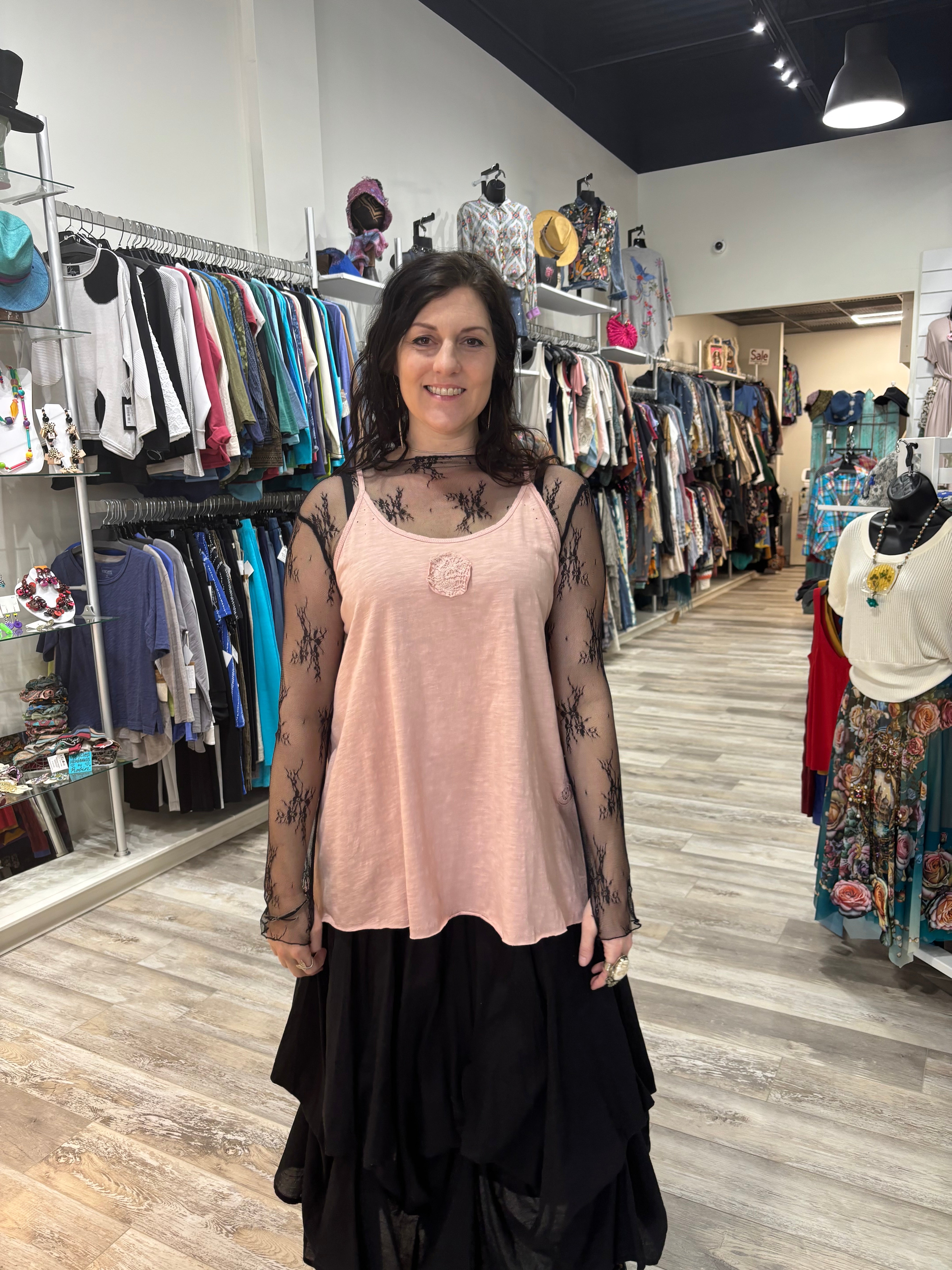 Perfect Boho Tank by Paper Lace from Robin Boutique.