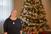 Christmas Bell Necklace by Gina Robin Boutique