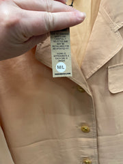Reworked Flowy Crop Button Down #116