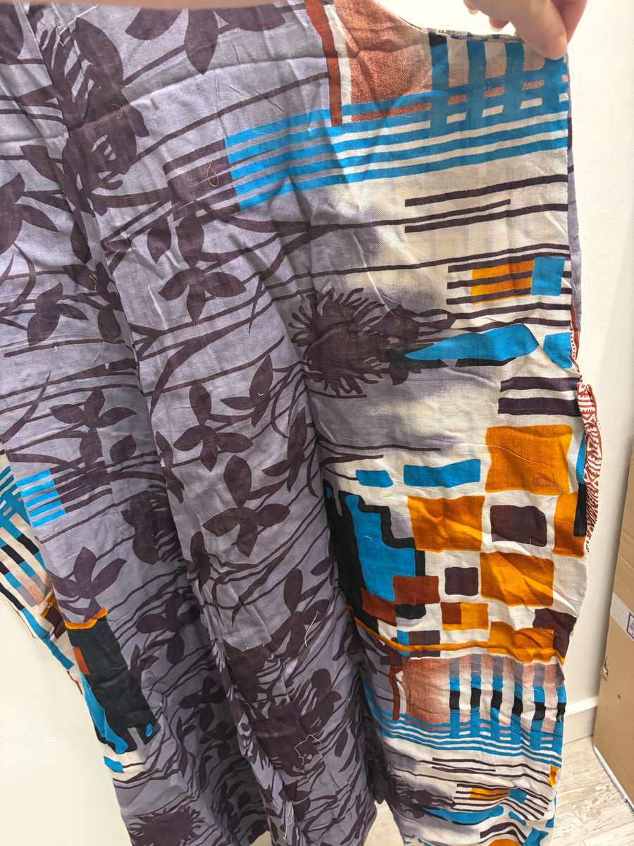 Duality Sari Harmony Wide Leg Jumpsuit #1032 by Kantha Bae