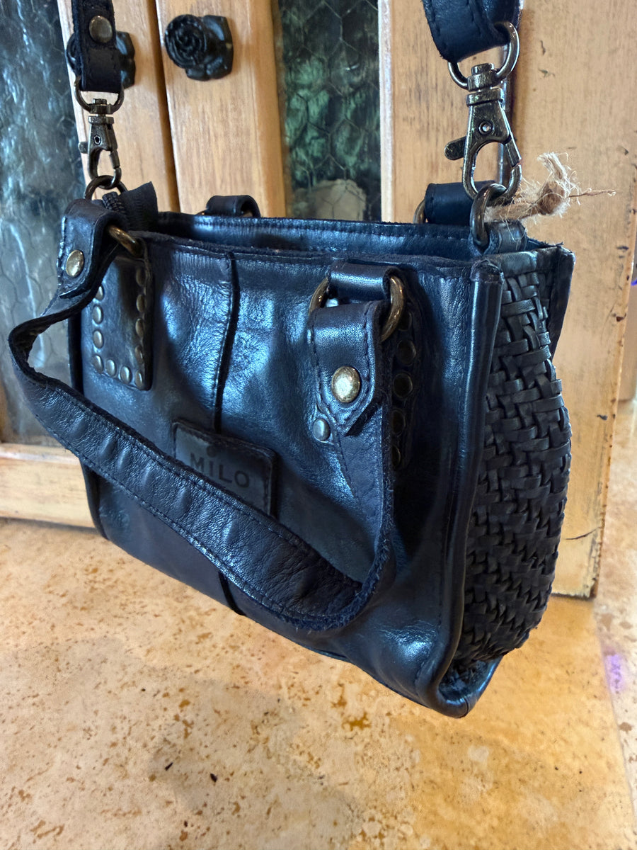 Amica Leather Handbag by Milo Robin Boutique