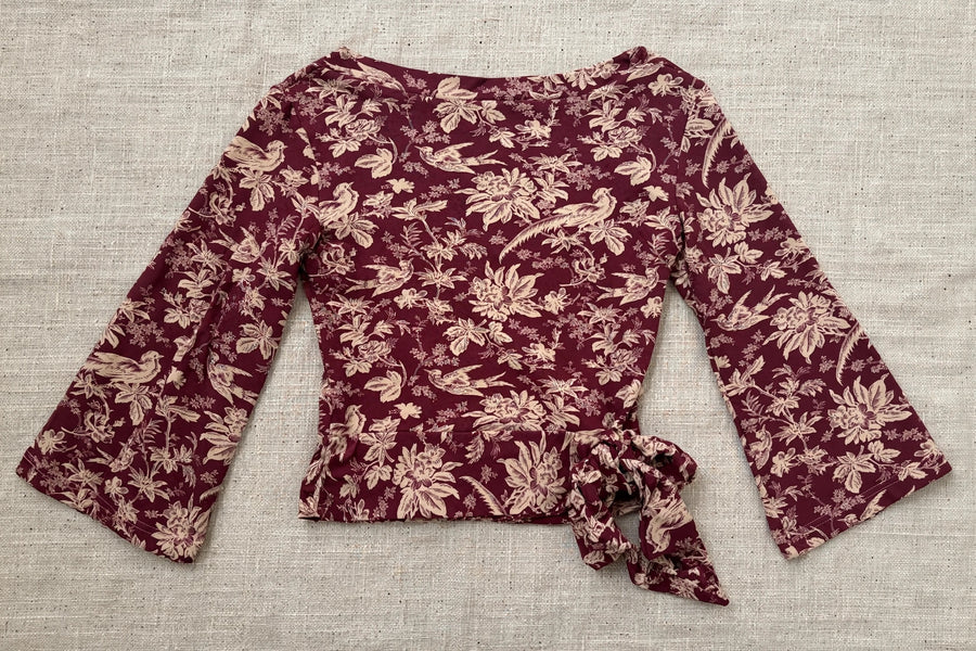 Hope Pullover in Provencal Print by Effie's Heart