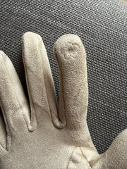 Colorful Soft Touch Screen Gloves with Fake fur cuffs