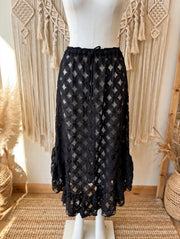 Wild Rose Crochet Skirt by Kantha Bae