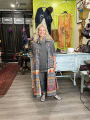 Good Vibes Duster by Kantha Bae - Robin Boutique-Boutique 