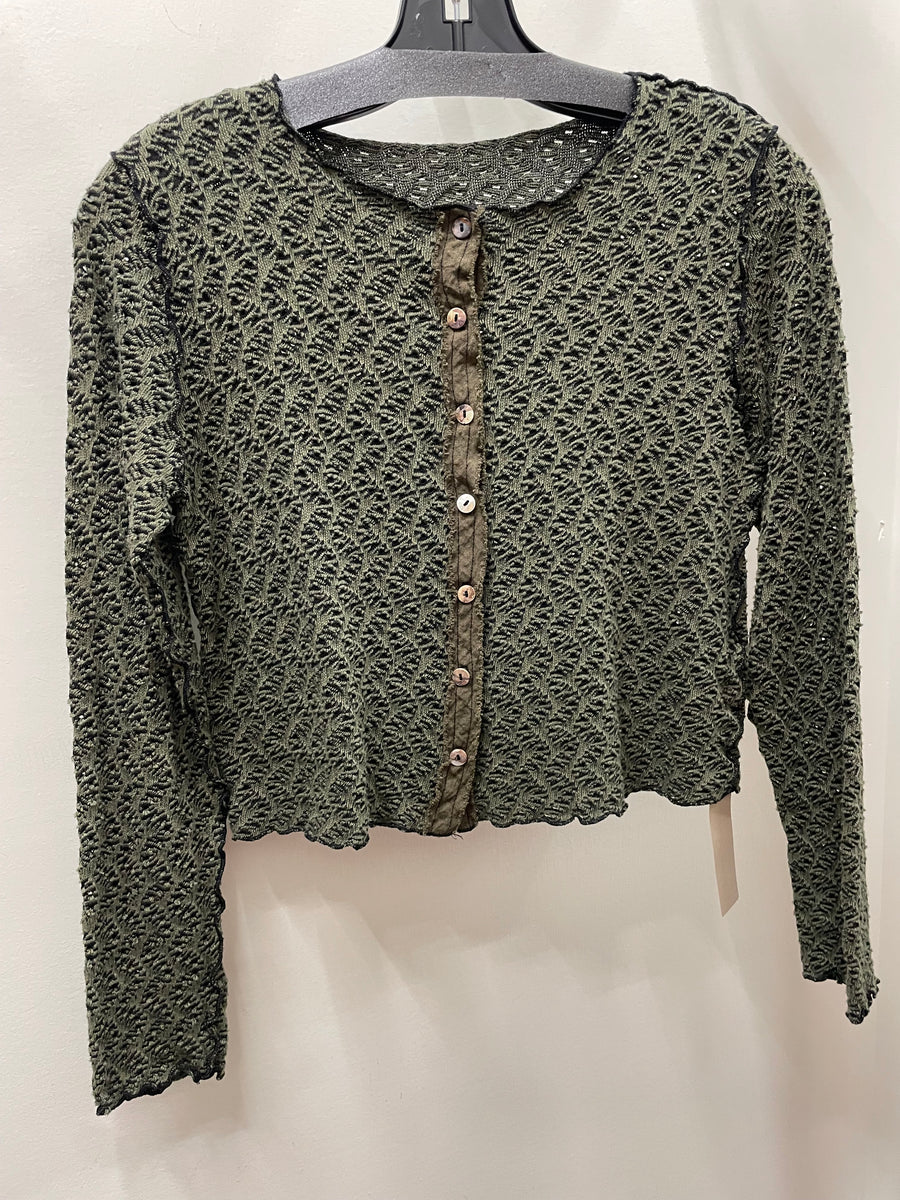 Pebbles Kiss Cardigan by Cut Loose