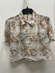 Reworked Flowy Crop Button Down #111