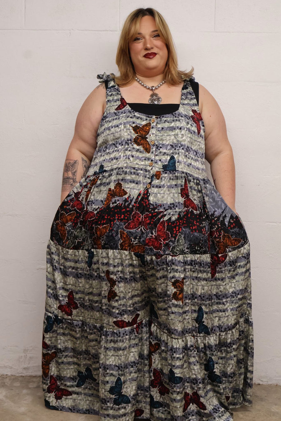 Silk Celeste Jumpsuit #100 by Kantha Bae