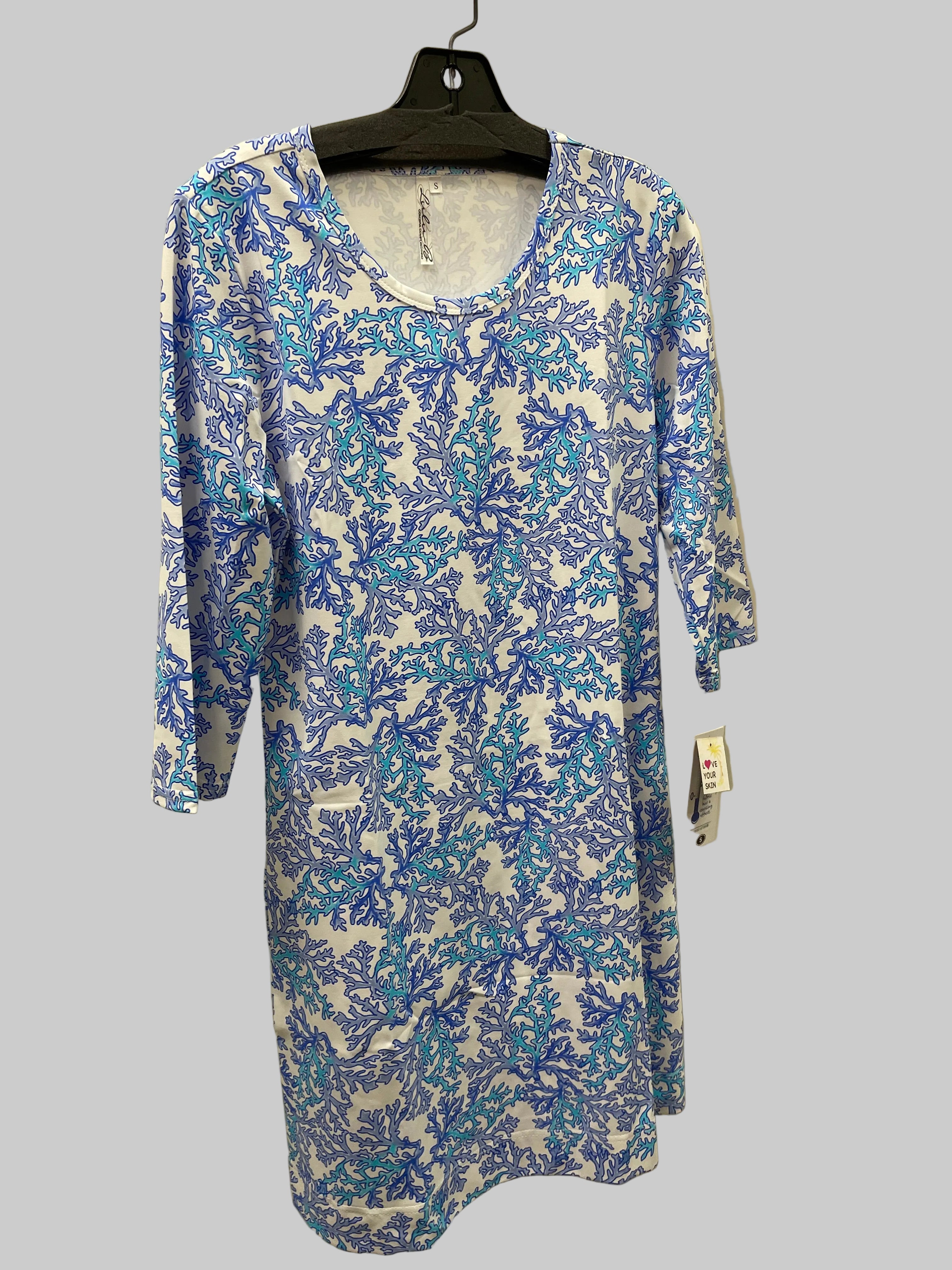 3/4 Sleeve Travel Dress by Lulu-B Robin Boutique 4423