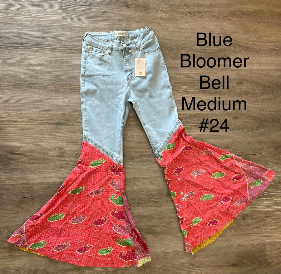 Upcycled Denim Bloomer Bell by Kantha Bae - Robin Boutique-Boutique 