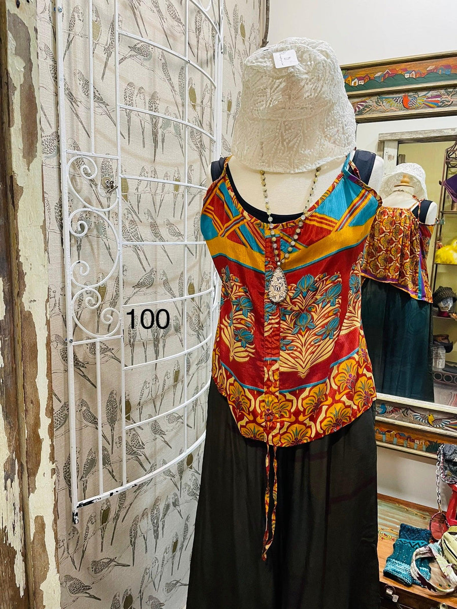 Silk Butterfly Tank by Kantha Bae One Size - Robin Boutique-Boutique 
