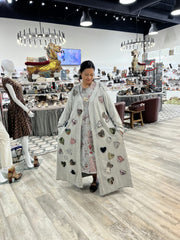 Patchwork Heart Long Duster by Paper Lace