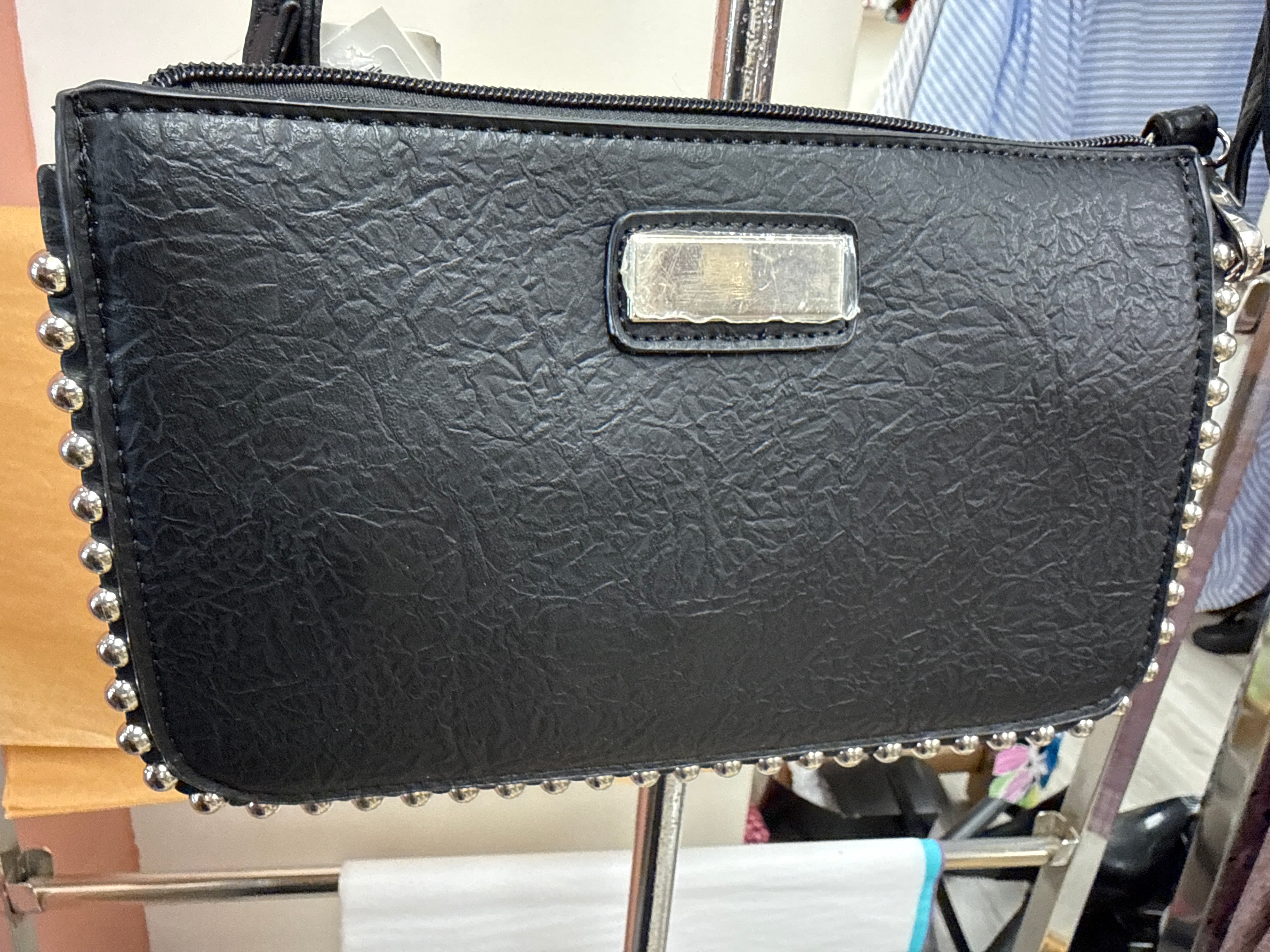 Studded Clutch or Shoulder Handbag Robin Boutique