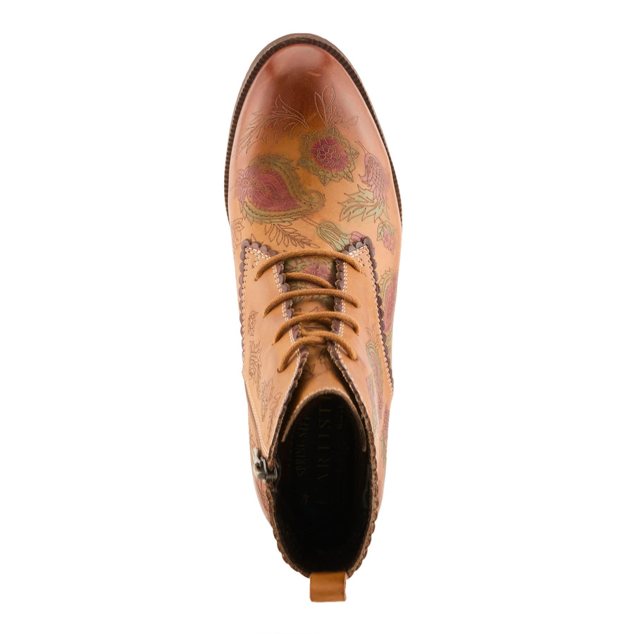 L'Artiste DuJu Laceup Ankle Boots Robin Boutique