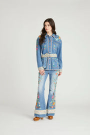 Gardenia Foulard Jacket by Driftwood