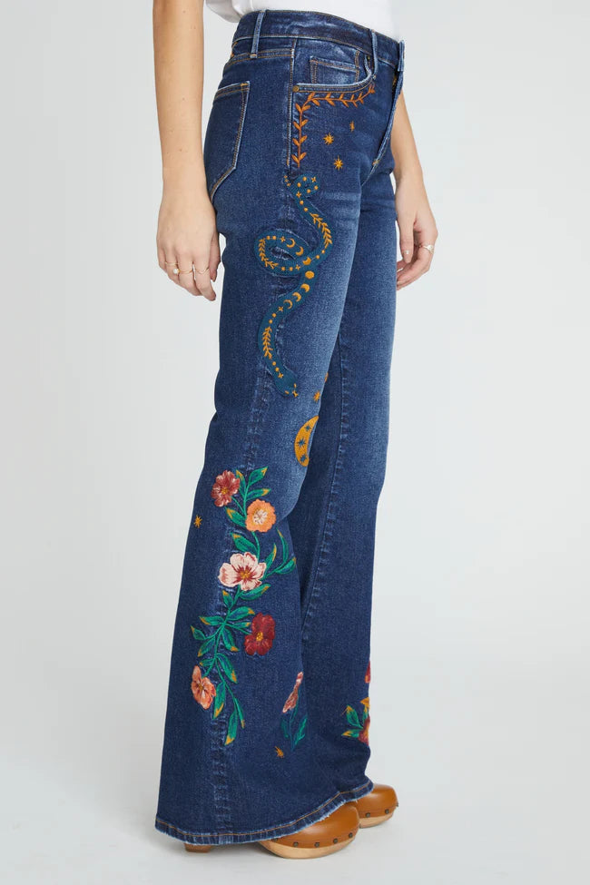 Farrah Hazel Hallucination Jean by Driftwood